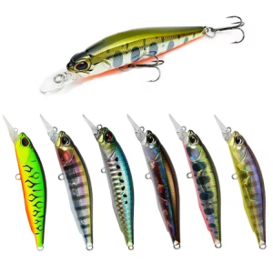 3D Eye Minnow Bait 8.4g 5g Curved Bait Wiggler Artificial Plastic Hard Bait Tackle Fish Tackle lures