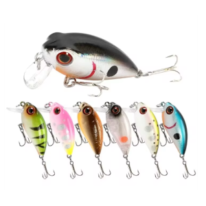 Micro Crankbait Mini Minnow 39mm3.5g 3D Fisheyes Fishing Lure Floating Pencil Pesca Artificial Hard 